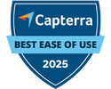 Capterra Best Ease of Use 2025