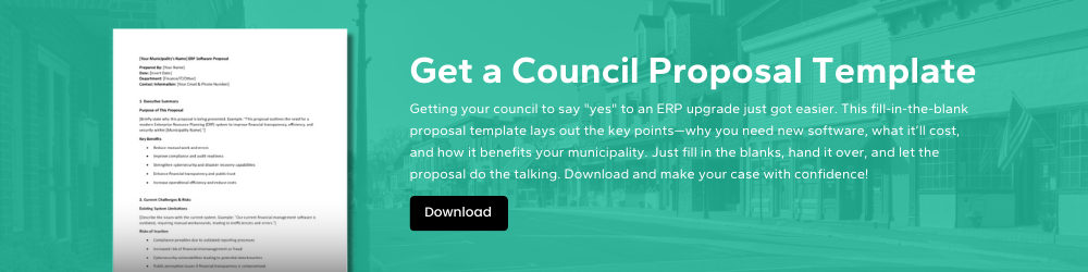 How to talk to council about ERP software